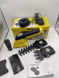 Б/в Акумуляторні садові ножиці Karcher gsh 4-4 plus battery set 01-201056148