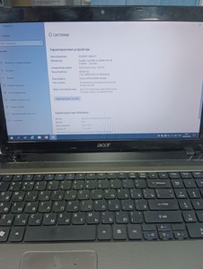 Б/в Ноутбук Acer 15/core i5 2450m ddr3/8gb ddr3/hdd 500 gb/geforce 610m 01-201064200