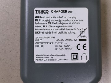 Б/в Зарядний пристрій Tesco 57617 01-201075496