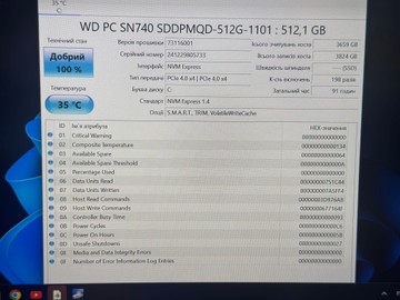 Б/в Ноутбук Lenovo core i3-1315u ddr5/8gb ddr5/ssd 480 gb/*інтегрована 01-201076117