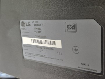 Б/в Монітор Lg 27ms550-b 01-201098106