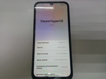 Б/в Мобільний телефон Xiaomi redmi 15c 4g 4/128gb 01-201104958