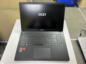 Б/в Ноутбук Msi 15/ryzen 5 7530u ddr4/16gb ddr4/hdd *відсутній/ssd 512 gb/*інтегрована 01-201107551