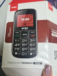 Б/в Мобільний телефон Ergo r202 01-201146790
