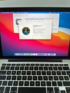Б/в Ноутбук Apple macbook pro a1502 екр. 13,3/core i5 2,6ghz/ram8gb/ssd128gb/retina/intel iris 01-201154593