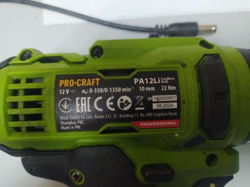 Б/в Шурупокрут Procraft pa-12 li 01-200809169