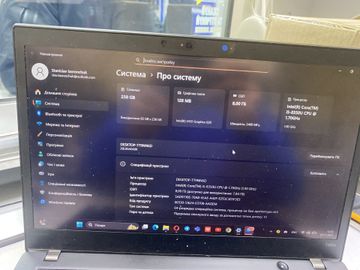 Б/у Ноутбук Lenovo 14/core i5 8350u ddr4/8gb ddr4/hdd *відсутній/ssd 256 gb/*інтегрована 01-200844474