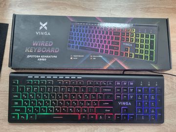 Б/в Клавіатура Vinga kb-460 01-200811703