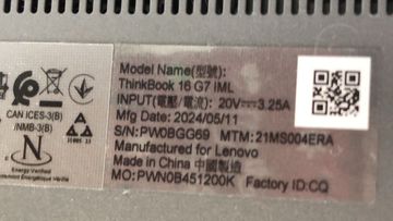 Б/в Ноутбук Lenovo 16/core ultra 5 125u s1 ddr5/32gb ddr5/ssd 1000 gb/*інтегрована 01-200748526