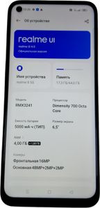 Б/в Мобільний телефон Realme 8 4/64gb 01-200816324