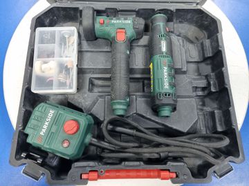 Б/в Набір інструментів Parkside pws 50 a1 + pmw 32 a1 1акб 4ач + зп 01-200893710