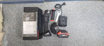 Б/в Кутова шліфмашина Dnipro-M dga-202sbc 1акб 4ah зп 01-200902797