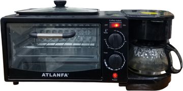 Б/в Духовка електрична Atlanfa at-301 ел. духовка з кавоваркою та сковорідкою гриль 3в1 1050ват 01-200858545
