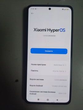 Б/у Мобільний телефон Xiaomi redmi note 13 4g 6/128gb 01-200911863