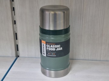 Б/у Термос для їжі Stanley classic legendary hammertone green 0.7 л 01-200906815