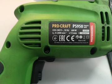 Б/в Дриль ударний Procraft ps-950 01-200983790