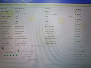 Б/у Мобільний телефон Apple iphone 16 128gb 01-200983250