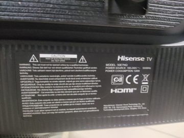 Б/в Телевізор Hisense 50e7nq 01-200997281