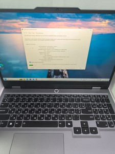 Б/в Ноутбук Lenovo 15/core i5-13450hx ddr5/16gb ddr5/ssd 500 gb/geforce rtx4050 6gb 01-201017894