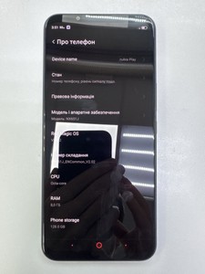 Б/в Мобільний телефон Zte nubia play 5g 8/128gb 01-201020476