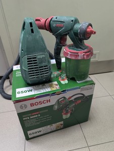 Б/в Фарбопульт з компресором Bosch pfs 3000-2 01-201063697