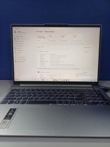 Б/в Ноутбук Lenovo 15/core i5-12450h ddr5/16gb ddr5/hdd *відсутній/ssd 512 gb/*інтегрована 01-201072228