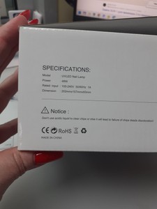 Б/в Лампа led Sunone nail lamp 01-201075911