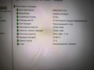 Б/у Ноутбук Hp core i5 9300h ddr4/16gb ddr4/ssd 512 gb/geforce gtx1650 4gb 01-201088659