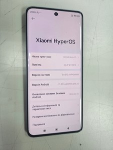 Б/в Мобільний телефон Xiaomi redmi note 15 4g 6/128gb 01-201105177