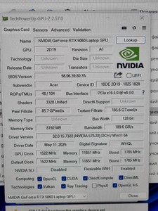 Б/у Ноутбук Acer 15/core 5 210h ddr4/16gb ddr5/hdd *відсутній/ssd 1000 gb/rtx 5060 8gb 01-201123276