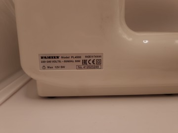 Б/у Швейная машина Family platinum line 4500 01-201155836