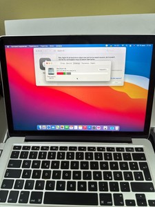 Б/в Ноутбук Apple macbook pro a1502 екр. 13,3/core i5 2,6ghz/ram8gb/ssd128gb/retina/intel iris 01-201154593