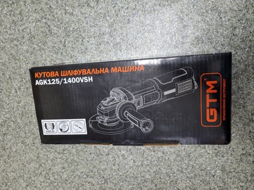 Б/у Угловая шлифмашина Gtm agk125/1400vsh 01-201178358