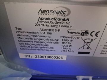 16-000255989: Hanseatic as823ebb