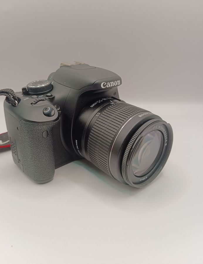 eos 600d + ef-s 18-55mm 1:3.5-5.6 is ii