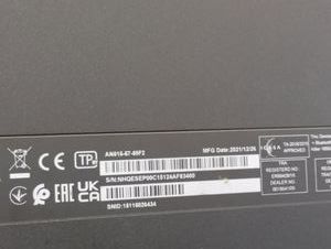Б/в Ноутбук Acer 15/core i5-11400h ddr4/16gb ddr4/hdd *відсутній/ssd 512 gb/geforce rtx3050ti 4gb 01-200846532