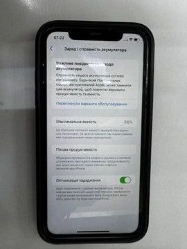 Б/в Мобільний телефон Apple iphone 11 64gb 01-200874485