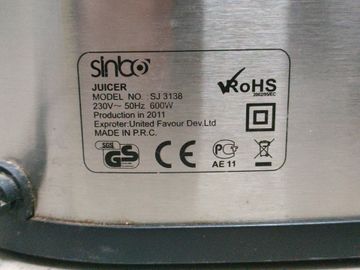 Б/у Соковыжималка Sinbo sj-3138 01-200878586