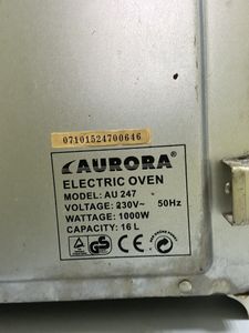 Б/в Духовка електрична Aurora au 247 01-200884557