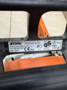 Б/у Пила цепная Stihl ms 180 01-200889400