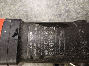 Б/в Кутова шліфмашина Dnipro-M gl-125s 01-200897381