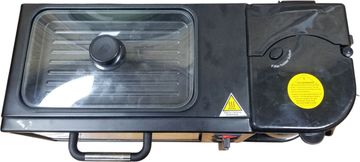 Б/в Духовка електрична Atlanfa at-301 ел. духовка з кавоваркою та сковорідкою гриль 3в1 1050ват 01-200858545