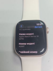 Б/у Смарт-часы Apple watch series 10 gps 42mm alu. case 01-200910157