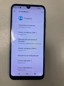 Б/в Мобільний телефон Zte blade a7 2020 3/64gb 01-200912360