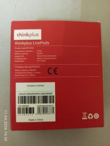 Б/в Навушники Thinkplus livepods bluetooth 16-000276314