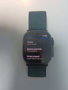 Б/в Смарт-годинник Apple watch ultra 2 gps + cellular 49mm titanium case 01-200919153