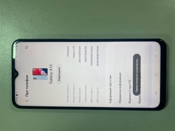 Б/у Мобільний телефон Samsung galaxy a13 4/128gb 01-200923144