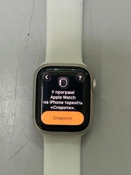 Б/в Смарт-годинник Apple watch series 9 gps 41mm aluminum case 01-200935662