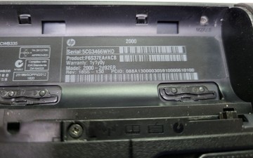 Б/в Ноутбук Hp 15/pentium 2020m ddr3/4gb ddr3/hdd 500 gb/ssd *відсутній/*інтегрована 01-200944123