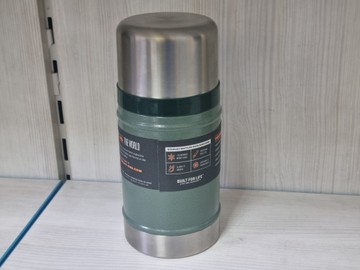Б/у Термос для їжі Stanley classic legendary hammertone green 0.7 л 01-200906815
